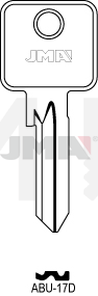 JMA ABU-17D Cilindričan ključ (Silca CS85, CS46 / Errebi AU5DQ, C5DQ )