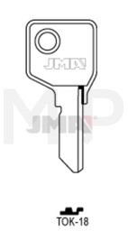 JMA TOK-18 Cilindričan ključ (Silca TO66 / Errebi TK33)