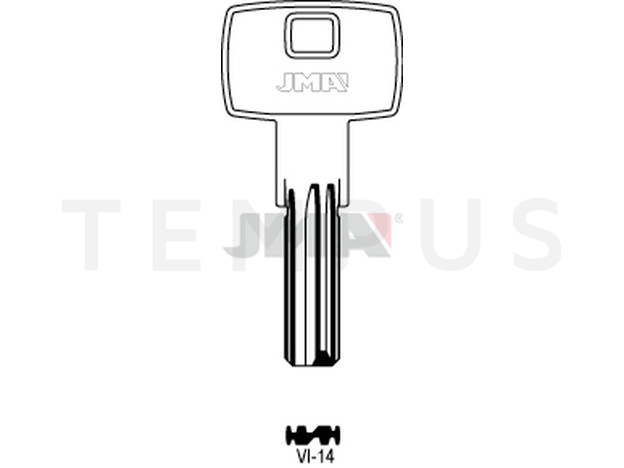 VI-14 Specijalan ključ (Silca VI19 / Errebi V15) 14045