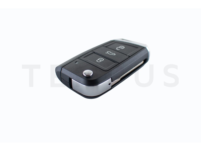 EL VW 01 A - VAG MQB daljinac 3 tastera (za vozila bez keyless sistema), aftermarket, ID48 MQB 433MHz 21563