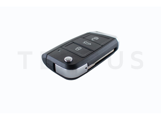 EL VW 01 A - VAG MQB daljinac 3 tastera (za vozila bez keyless sistema), aftermarket, ID48 MQB 433MHz 21563