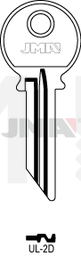 JMA UL-2D Cilindričan ključ (Silca CKM1 / Errebi ULN2D)
