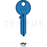 CI-DL AZUL Cilindričan ključ (Silca CS206, AB1, CS206 / Errebi C5D,AU5D, C5D) 14184
