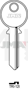 JMA TRI-12I Cilindričan ključ (Silca TL8R / Errebi TR8)