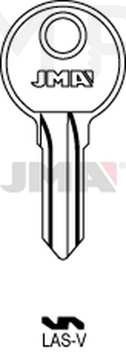 JMA LAS-V Cilindričan ključ (Silca LS1R / Errebi LAS3R)