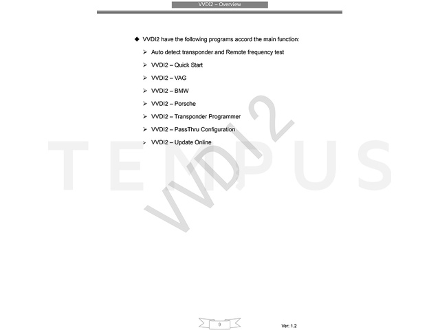 XHORSE VVDI 2 automotive 14605