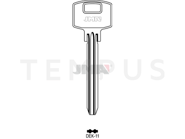 DEK-11 Specijalan ključ (Silca DK7 / Errebi DKB10) 12830