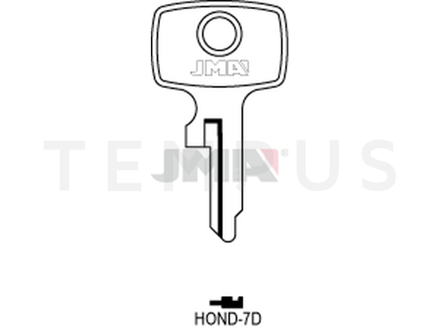 HOND-7D (Silca HON5 / Errebi HD4) 13203