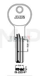 JMA IS-22D/4 Specijalan ključ (Silca IE37-4)