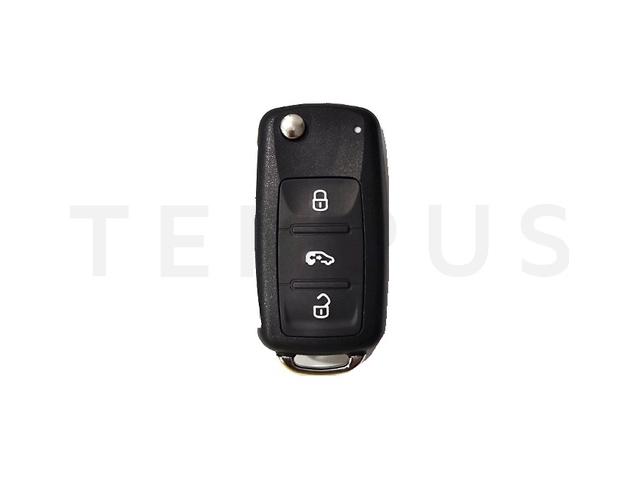 EL VW 31 - VW Transporter Multivan Caravelle, 7E0837202AJ, daljinac 4 tastera, aftermarket, Megamos 48 433MHz 20873