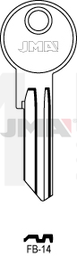 JMA FB-14 Cilindričan ključ (Silca FB16RX / Errebi F24RL)