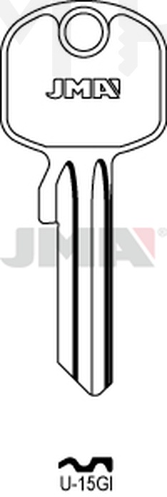 JMA U-15GI Cilindričan ključ (Errebi UK5S)