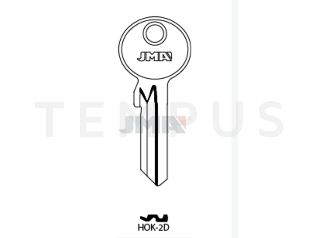 HOK-2D Cilindričan ključ 16593