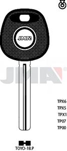 JMA TP00TOYO-18.P (Silca TOY40BT0 / Errebi T00TY48P)