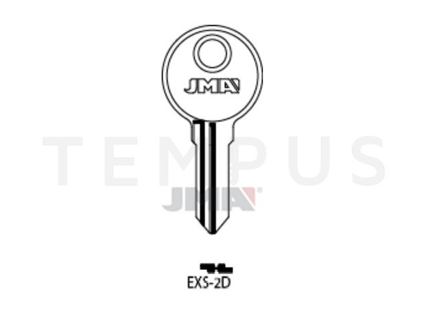 EXS-2D Cilindričan ključ 20125