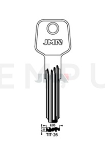 JMA TIT-26 Specijalan ključ (Silca BAI26 / Errebi TT28)