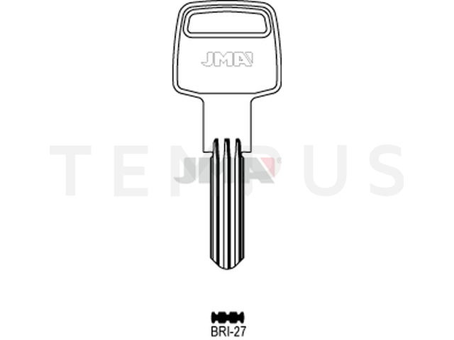 BRI-27 Specijalan ključ (Silca BD14 / Errebi BD22) 12625