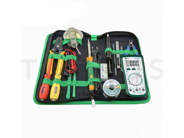 BST-01 Set alata i uređaja za lemljenje - 16 kom 15140