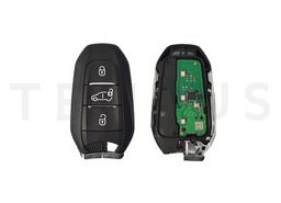OSTALI EL PEUGEOT 15 A - Peugeot AES handsfree smart daljinac 3 tastera - TERETNA VRATA, aftermarket, A3M15 A3M05 A3M65, Hitag AES 433MHz CIT-1 / VA2