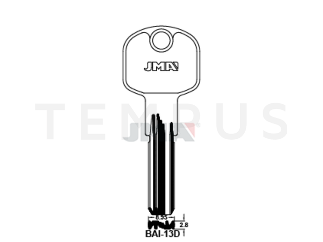 BAI-13D Specijalan ključ 17947