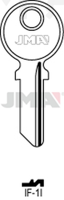 JMA IF-1I Cilindričan ključ (Silca IF6 / Errebi IF4)