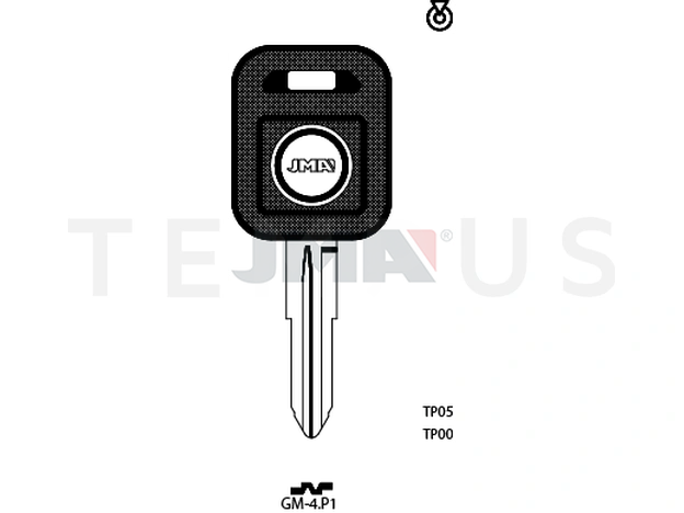 TP00GM-4.P1 (Silca GM15T0 / Errebi T00GM10P) 13853