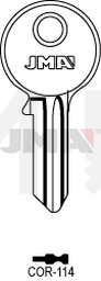 JMA COR-114 Cilindričan ključ (Silca CB83 / Erreb CO38i)