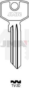 JMA TV-3D Cilindričan ključ (Silca TR4 / Errebi TV2)
