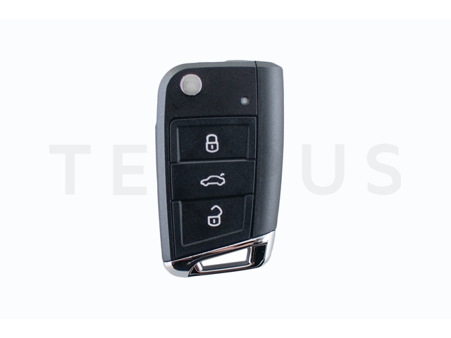 EL VW 01 A - VAG MQB daljinac 3 tastera (za vozila bez keyless sistema), aftermarket, ID48 MQB 433MHz 21561