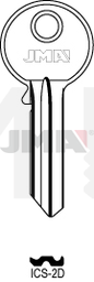 JMA ICS-2D Cilindričan ključ (Silca ICS5 / Errebi ICS5D)