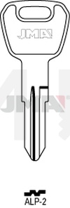 JMA ALP-2 Cilindričan ključ (Silca  ALP9/ Errebi AH8)