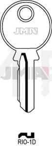 JMA RIO-1D Cilindričan ključ (Silca RIC1 / Errebi RI4D)