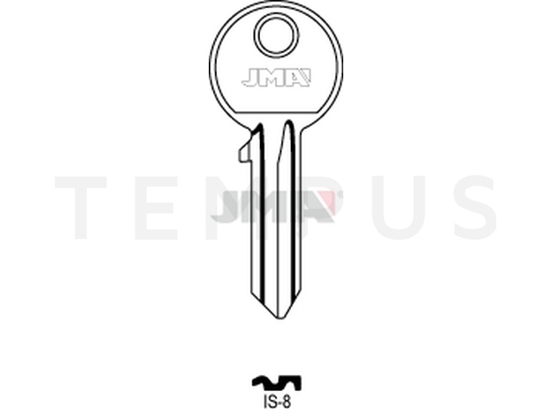 IS-8 Cilindričan ključ 13257