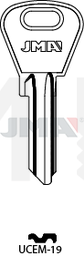 JMA UCEM-19 Cilindričan ključ (Silca TN53R / Errebi TT24R)