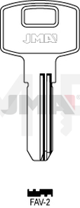 JMA FAV-2 Specijalan ključ (Silca FVR1 / Errebi FAV2)