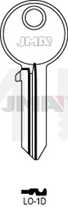 JMA LO-1D Cilindričan ključ (Silca CS18 / Errebi LOG5D)