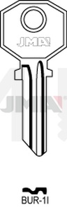 JMA BUR-1I Cilindričan ključ (Silca BUR1R / Errebi BG7R)