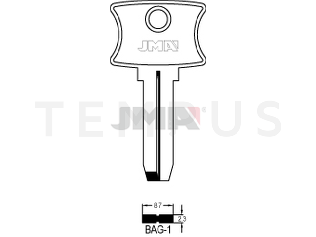 BAG-1 Specijalan ključ (Errebi BAG1) 12574