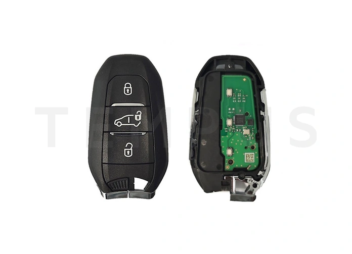 OSTALI EL PEUGEOT 15 A - Peugeot AES handsfree smart daljinac 3 tastera - TERETNA VRATA, aftermarket, A3M15 A3M05 A3M65, Hitag AES 433MHz CIT-1 / VA2