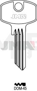 JMA DOM-45 Cilindričan ključ (Silca DM97R / Errebi DM25R)
