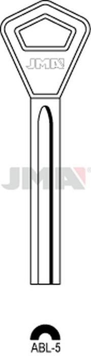 JMA ABL-5 Specijalan ključ (Silca AY10P / Errebi AB5)