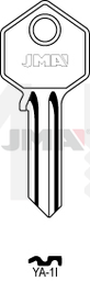 JMA YA-1I Cilindričan ključ (Silca YA227 / Errebi YI5S)