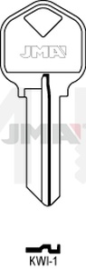 JMA KWI-1 Cilindričan ključ (Silca KS1FT, KS1 / Errebi KT1)