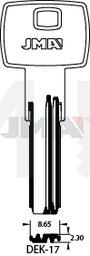 JMA DEK-17 Specijalan ključ (Errebi DKB12)