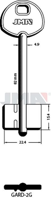JMA GARD-2G Kasa ključ (Errebi 2GARD2)
