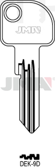 JMA DEK-9D Cilindričan ključ (Silca DK5 / Errebi DKB9)