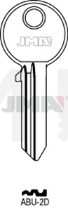 JMA ABU-2D Cilindričan ključ (Silca AB10  / Errebi AU7 )