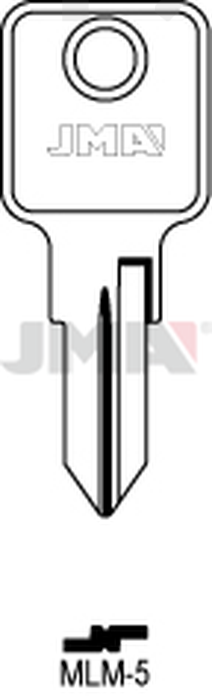 JMA MLM-5 Cilindričan ključ (Silca MLM1 / Errebi MLM2)