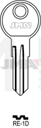JMA RE-1D Cilindričan ključ (Silca REN1R / Errebi RN8R)