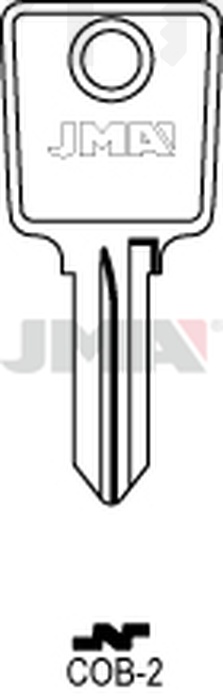 JMA COB-2 Cilindričan ključ (Silca CBR1 / Errebi X1)